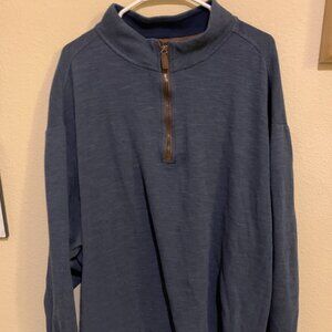 Mens Quarter Zip Sweater Roundtree & Yorken